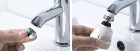 Kitchen Tap Head 360 - Rotatable Faucet