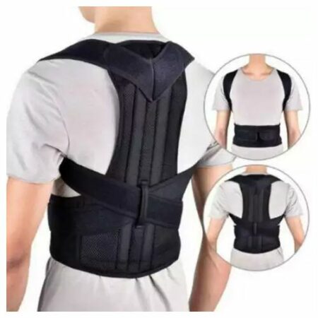 Unisex Posture Corrector Back Shoulder Lumbar Brace Back Pain Belt 1